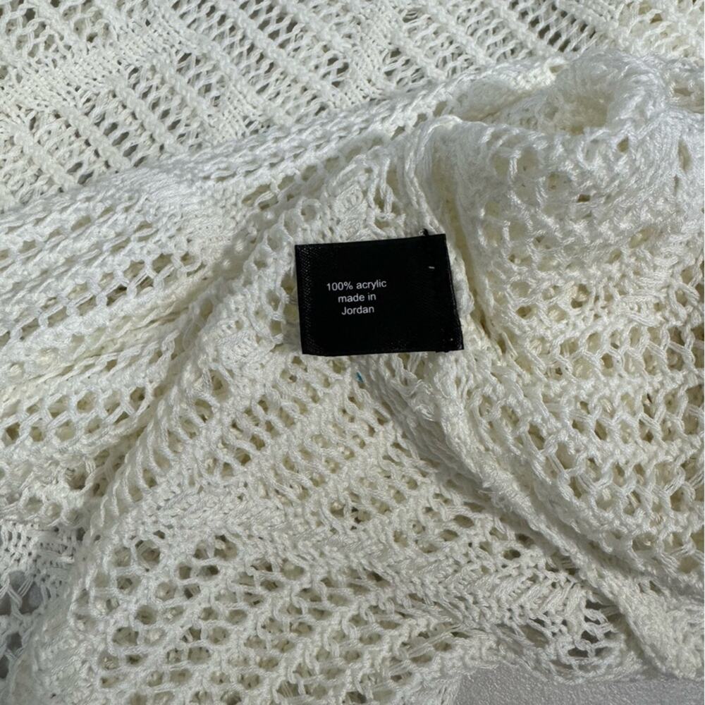 Lane Bryant Open-Knit Pullover Cover-Up Women’s Plus Size 22/24 Beach Casual - Picture 3 of 4
